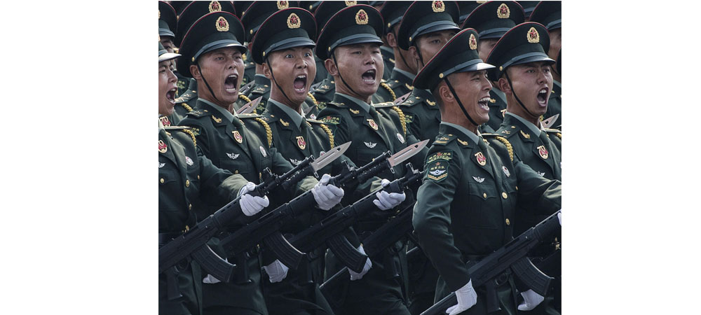 चीनको सैनिक बजेटमा ६.६ प्रतिशत वृद्धि