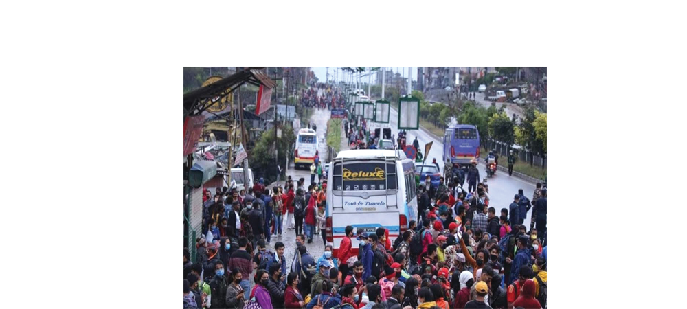 काठमाडौँमा रहेका चार हजार नागरिकलाई सोलुखुम्बु ल्याइयो