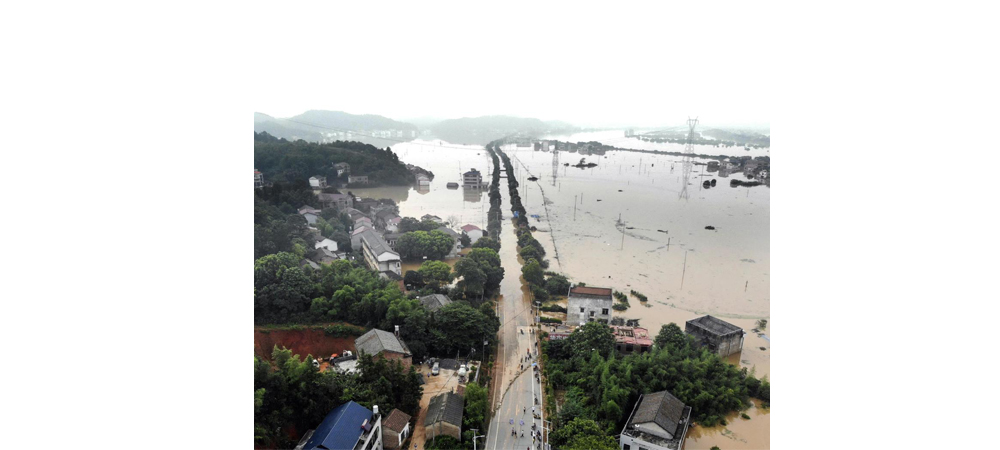 दक्षिण–पश्चिम चीनमा व्यापक वर्षा बाढी र डुबानमा परी आठको मृत्यु