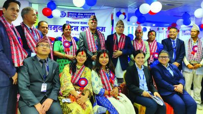 नेपाल बैंकद्वारा एकैदिन चार शाखा उद्घाटन