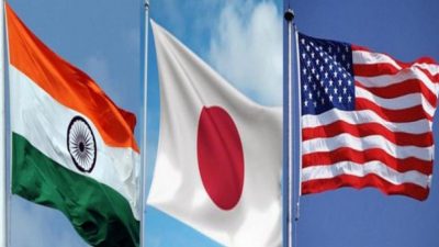 जापानमा अमेरिका र भारतबीच सम्झौता