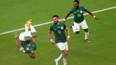 विश्वकप फुटबल : दुई पटकको विश्वविजेता अर्जेन्टिनाको साउदी अरेबियासँग नाटकीय…