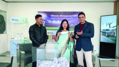 हुन्डाई नेपाल रोड टु फिफा वर्ल्डकपका विजेता घोषणा