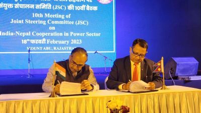 नेपाल भारत ऊर्जा सचिवस्तरीय बैठक : प्रसारण लाइन र विद्युत्…